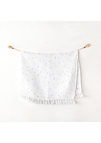 Bebek Battaniye Blanket 100X120 Ocean Is My Happy Place Muslın fiyatları