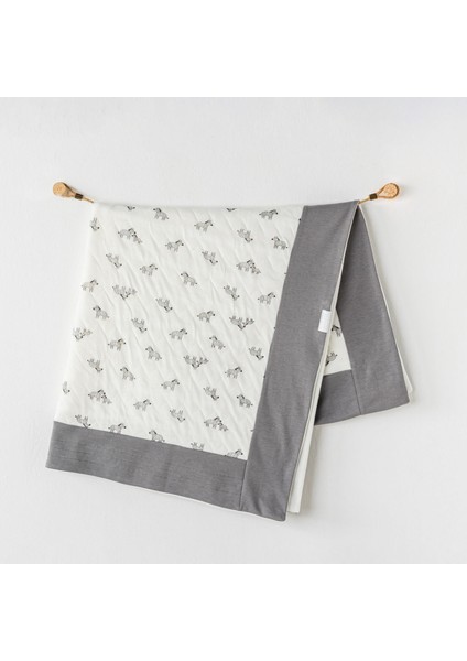 Battaniye Zebra 85x90cm Ekru
