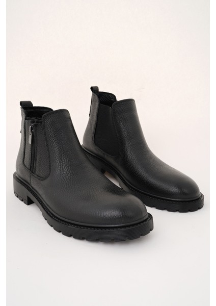 Luxor Hakiki Deri Fermuarlı Erkek Kışlık Bot fırsatları