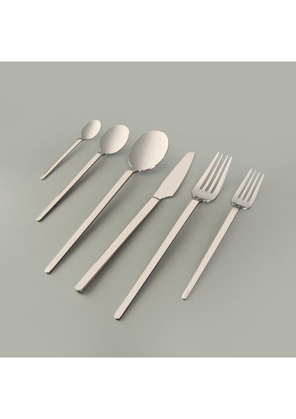 Romeo 36 Parça Çatal Kaşık Bıçak Seti - Inox modelleri