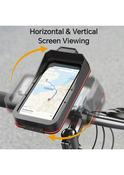 Bisiklet Gidonu Darbeye Dayanıklı Telefon Tutucu HL-176A (Yurt Dışından) fiyatları