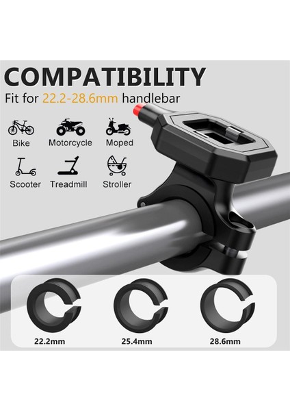 Bisiklet Gidonu Darbeye Dayanıklı Telefon Tutucu HL-176A (Yurt Dışından) indirimleri