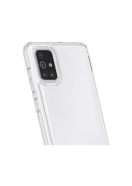 Samsung Galaxy A71 Kılıf Şeffaf Tam Koruma Sağlayan Premium Tpu Silikon Kapak Ryc/coss
