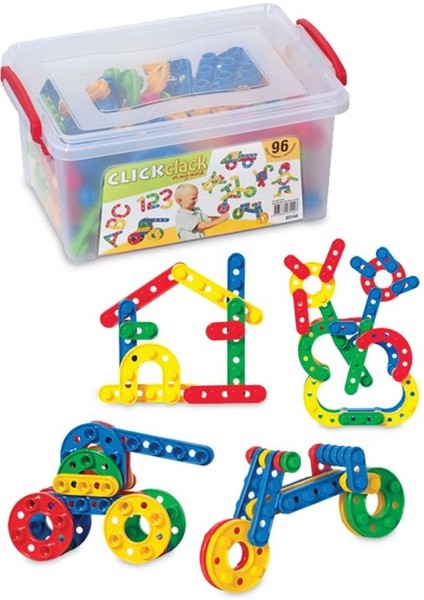 Dede Click Clack Puzzle Küçük Boy 96 Parça
