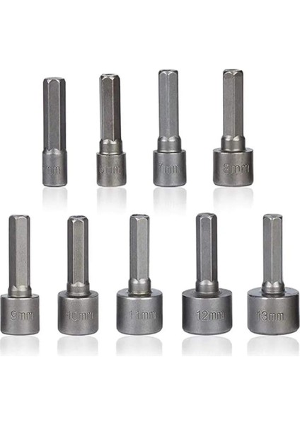 9 Parça Manyetik Somun Adaptörü
