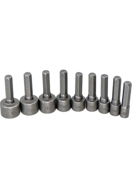 9 Parça Manyetik Somun Adaptörü