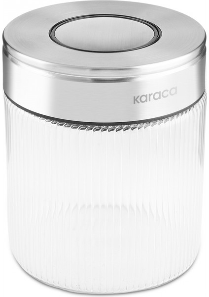 Ripple Inox Cam Saklama Kabı 450 ml