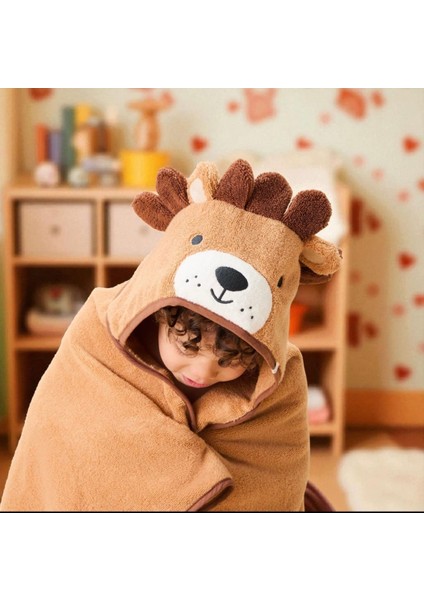 Bebek Havlusu / Kundak -Aslan %100 Pamuk modelleri