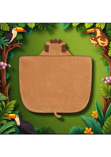 Bebek Havlusu / Kundak -Aslan %100 Pamuk