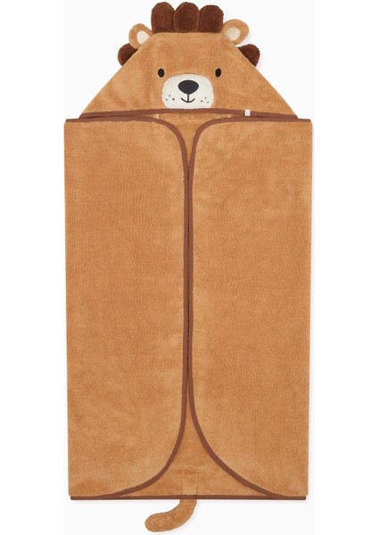 Bebek Havlusu / Kundak -Aslan %100 Pamuk