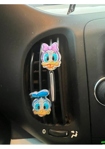Donald Duck Daisy Duck Araç Içi Klips Klima Süsü , Havalandırma Süsü Set fiyatları