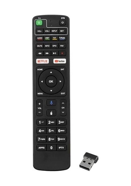 Weko Dreamstar Android Netflix-Youtube Tuşlu Uydu Kumandası fiyatları