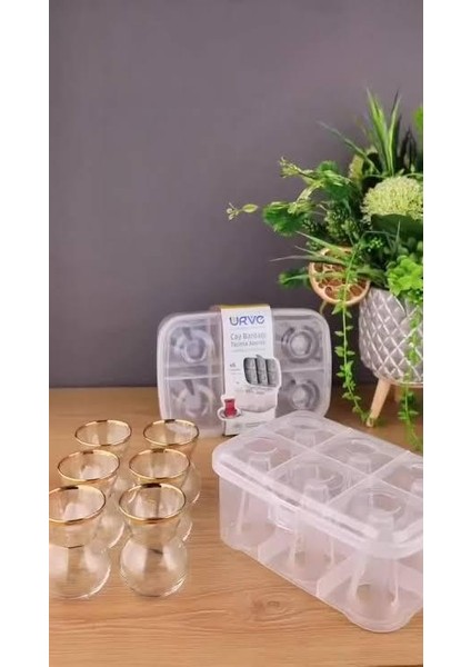 Çay Bardağı Taşıma Kutusu