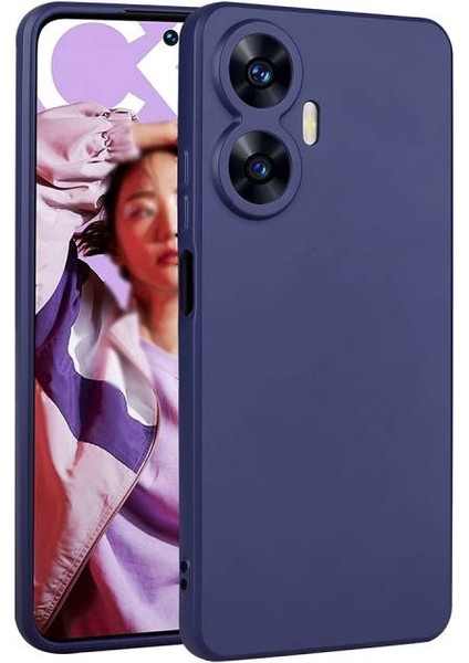Realme C55 Kılıf Esnek Yapılı Ince Slim Silikon Kapak Ryc/premier