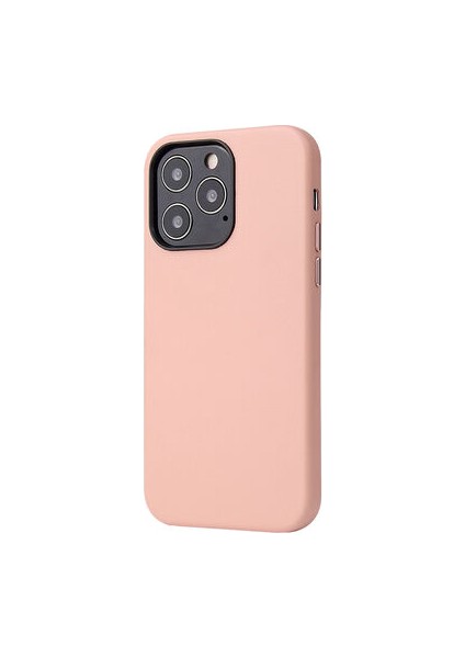 iPhone 13 Pro Wireless Şarj Destekli ve Kadife Kaplamalı Premium Pu Deri Kapak Ryc/eyzi