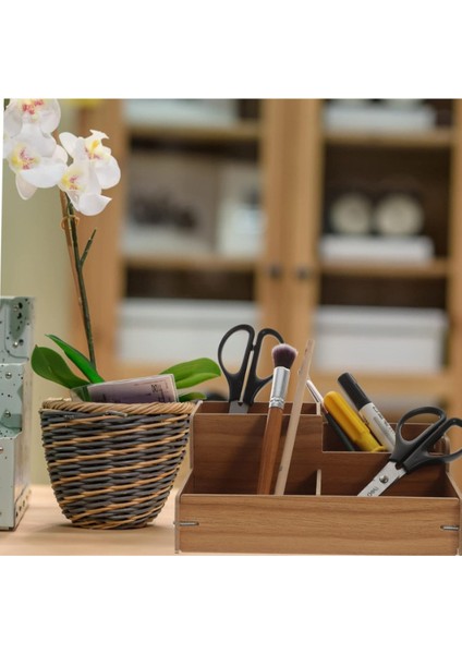 Ahşap Masa Üstü Düzenleyici Kutu