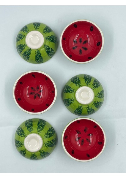 8 cm Seramik Kase ( Karpuz ) indirimleri