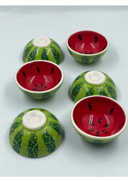 8 cm Seramik Kase ( Karpuz )
