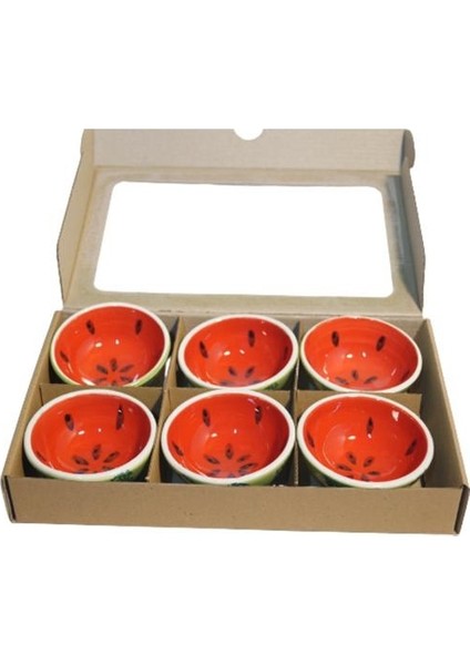 8 cm Seramik Kase ( Karpuz )
