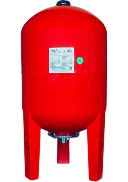 50 Lt 10 Bar Dikey Kapalı Genleşme Tankı