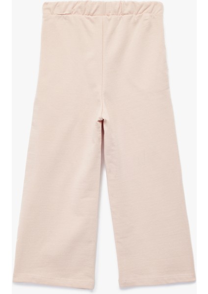 Pamuklu Şardonlu Geniş Paça Eşofman Altı fiyatları