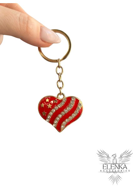 Paslanmaz Çelik Kristal Taşlı Anahtarlık Modelleri fırsatları