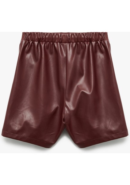 Suni Deri Şort Etek fiyatları