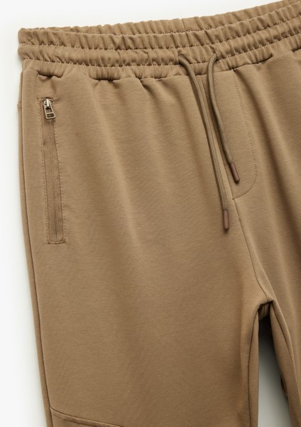 Pamuklu Fermuarlı Cepli Beli Bağcıklı Jogger Eşofman Altı modelleri