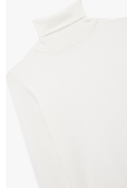 Uzun Kollu Balıkçı Yaka Triko Kazak modelleri