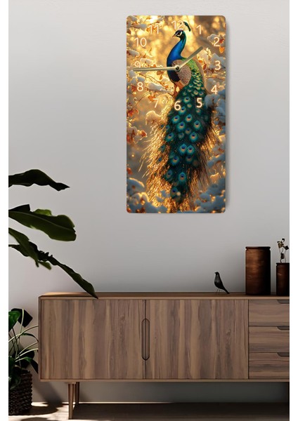 Dekorasyonda Şıklığı ve Doğallığı Bir Arada Sunan Mdf Dikdörtgen Saat! 30X60 cm Uv Baskı – USD031 fiyatları