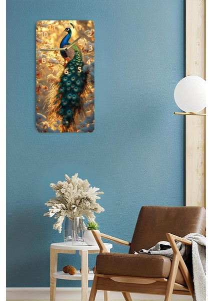 Dekorasyonda Şıklığı ve Doğallığı Bir Arada Sunan Mdf Dikdörtgen Saat! 30X60 cm Uv Baskı – USD031 fırsatları