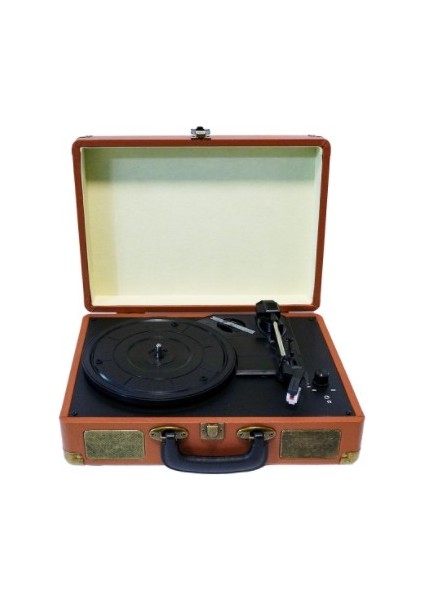 Fomixx TR-102 Kahverengi Hoparlörlü Bluetoothlu Pikap Plak Çalar fiyatları