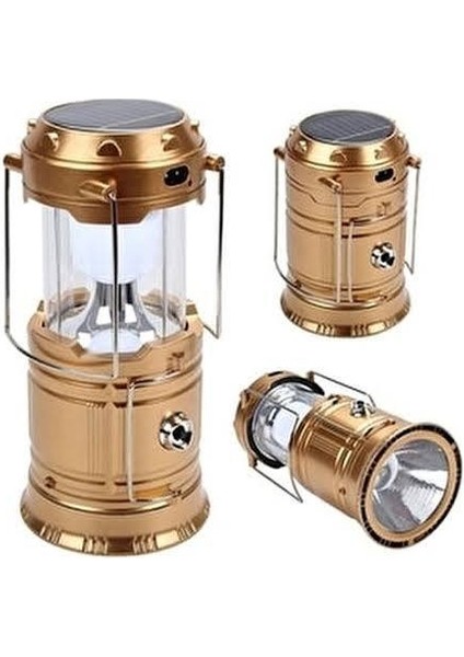 Güneş Enerjili Çok Fonksiyonlu Kamp Feneri