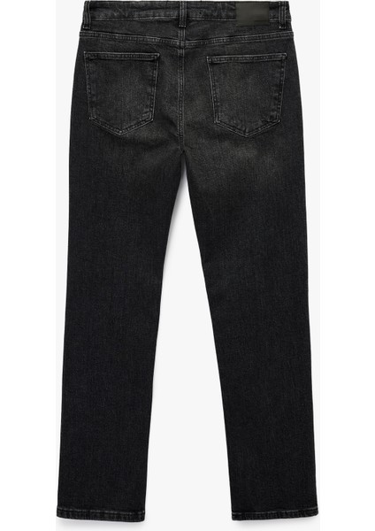 Normal Bel Pamuklu Straight Fit Jean Pantolon - Mark Jean fiyatları