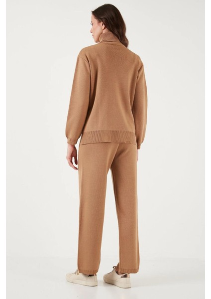 Balıkçı Yaka Takım Camel modelleri