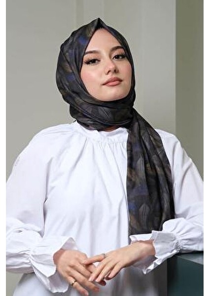 Dalgalı Desen Pamuk Şal Kadın 4 Mevsimlik indirimleri