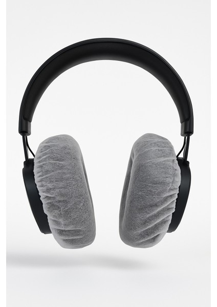 Tek Kullanımlık Kulaklık Hijyen Bonesi, Kulaklık Kılıfı- Beyaz- 9 Cm(L)