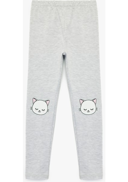 Desenli Beli Lastikli 3'lü Tayt Seti fırsatları