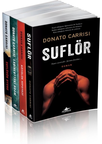 Mila Vasquez Serisi Seti (4 Kitap) – Donato Carrisi | Polisiye Gerilim Romanları
