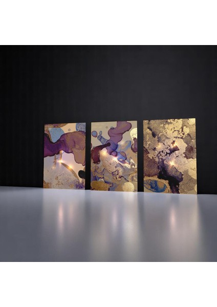 :temperli Cam Üçlü Set Tablo, Tablo, Üçlü Tablo, Uv Baskı, Cam Tablo, 3’lü Set, CUT008 fiyatları