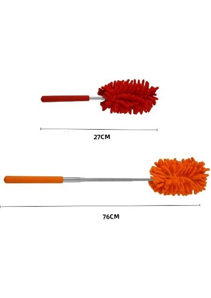 Teleskopik Mikrofiber Toz Alma Fırçası