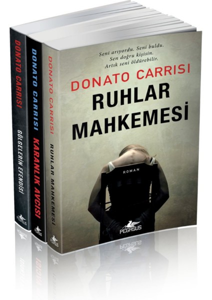 Marcus ve Sandra Serisi Seti (3 Kitap) – Donato Carrisi | Polisiye Gerilim Romanları