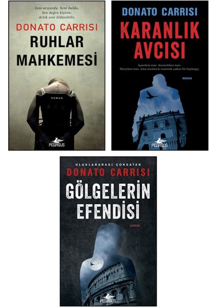 Marcus ve Sandra Serisi Seti (3 Kitap) – Donato Carrisi | Polisiye Gerilim Romanları fiyatları