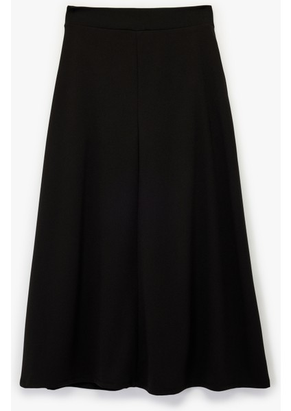 Regular Fit A Kesim Cep Detaylı Midi Etek fiyatları