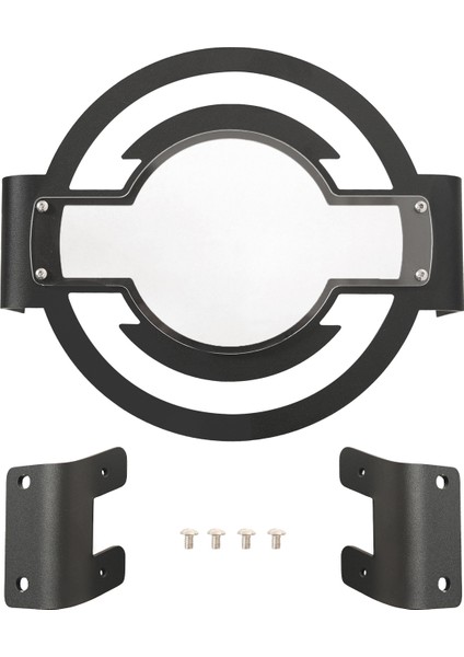 Moto Morını Seıemmezzo 2022-2024 Uyumlu Far Koruma Siyah fırsatları