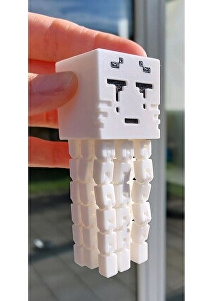 Minecraft Ghast Figürü Dokungaçları Hareketli Hediyelik Tatlı fiyatları