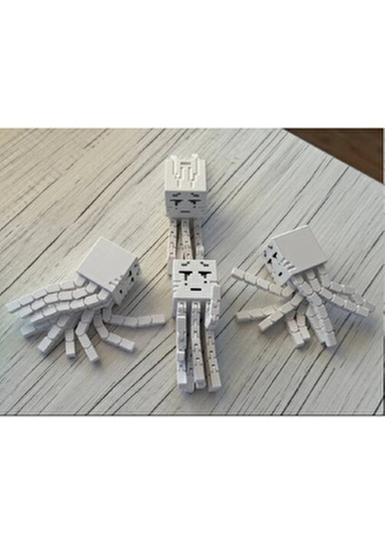Minecraft Ghast Figürü Dokungaçları Hareketli Hediyelik Tatlı fırsatları