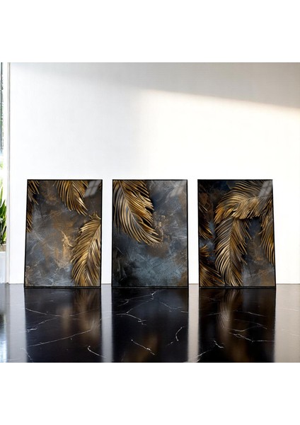 :temperli Cam Üçlü Set Tablo, Tablo, Üçlü Tablo, Uv Baskı, Cam Tablo, 3’lü Set, CUT009 fiyatları