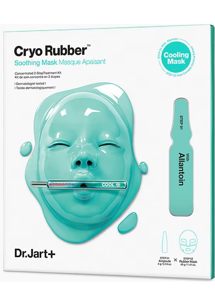 Dr. Jart Cryo Rubber™ - Allantoinli Yatıştırıcı Yüz Maskesi 40GM/1.4OZ modelleri