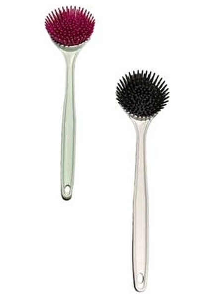 Teflon ve Seramik Tava Temizleyici Silikon Fırçası modelleri